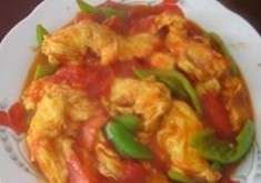 番茄尖椒鸡蛋的做法
