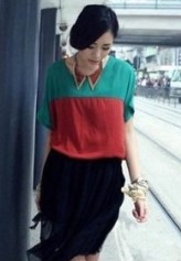 黑色纱裙显瘦穿搭法让女人告别小象腿