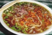 酸菜黑圪条-晋城小吃